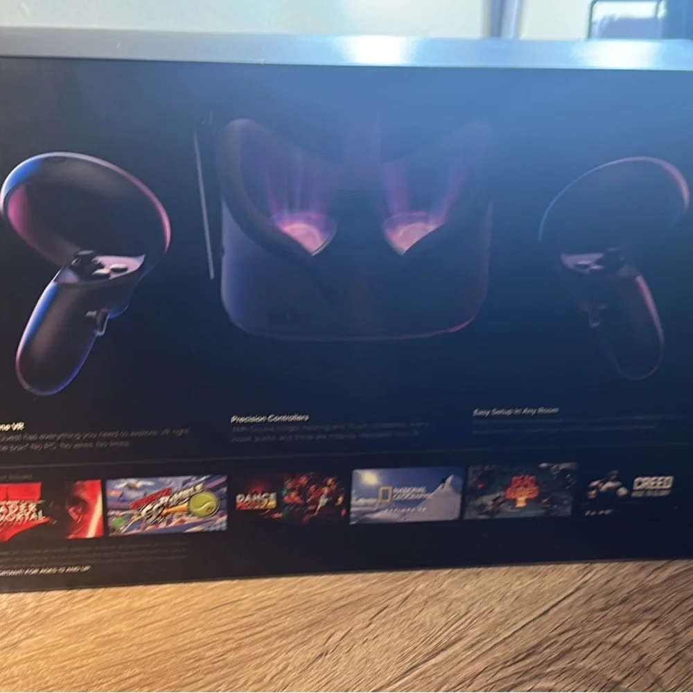 Oculus quest one only use three times no manual like new